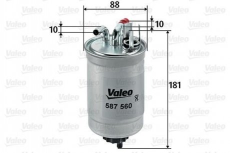 Фильтр Valeo 587560