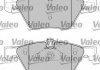 Гальмівні колодки, дискове гальмо (набір) Valeo 598640 (фото 2)