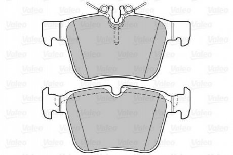 Гальмівні колодки (набір) Valeo 601489 (фото 1)