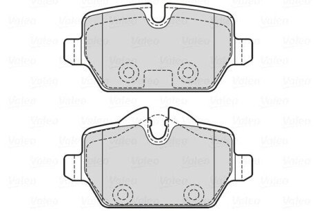ГАЛЬМІВНІ КОЛОДКИ Valeo 601731