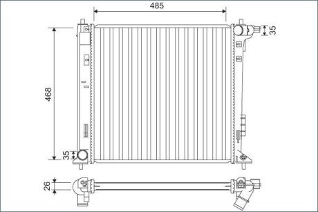 Автозапчасть Valeo 701140