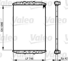 Радіатор Valeo 733509 (фото 1)