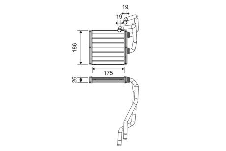 NAGRZEWNICA Valeo 811511