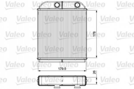 NAGRZEWNICA Valeo 811538