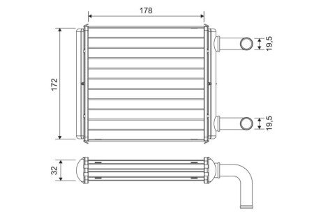 Nagrzewnica Valeo 811612