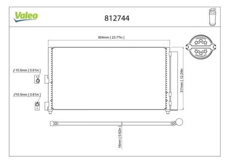 Автозапчасть Valeo 812744