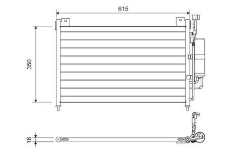 КОНДЕНСАТОР Valeo 814038