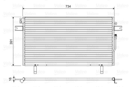 КОНДЕНСАТОР Valeo 814489 (фото 1)