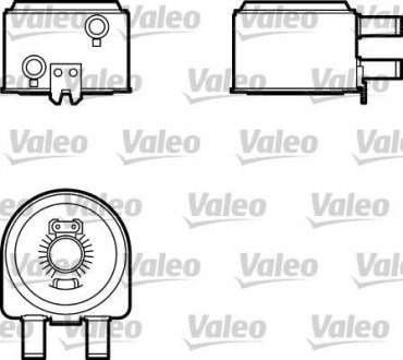 Радіатор масла Valeo 817704 (фото 1)