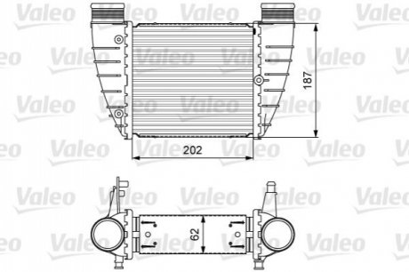 INTERCOOLER AUDI (OE-8E0145806M) Valeo 818325