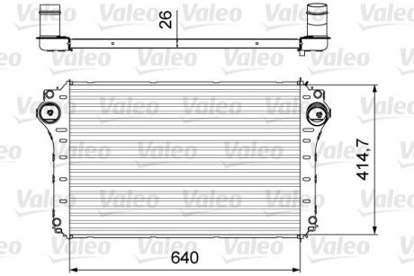 Интеркулер Valeo 818568