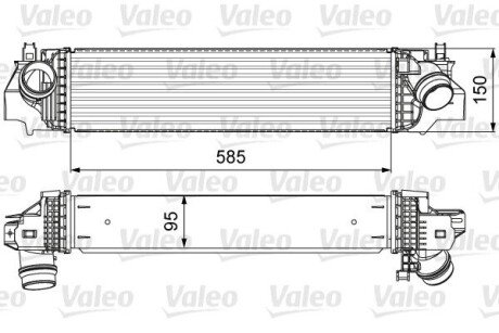 CHLODNICA POWIETRZA DOLADOWUJACEGO Valeo 818640