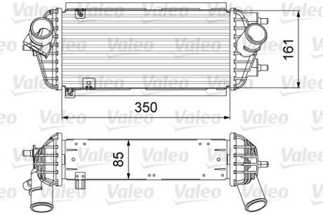 INTERCOOLER (OE-282712A800) Valeo 818665