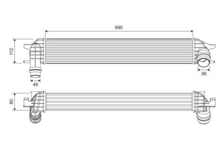 INTERCOOLER Valeo 818696