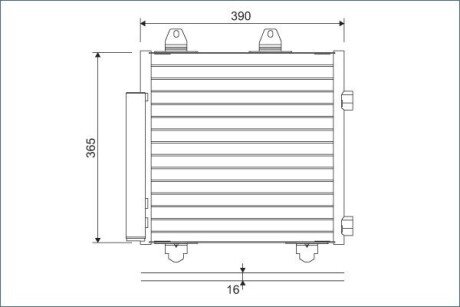 КОНДЕНСАТОР Valeo 822577