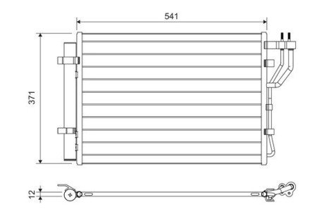 SKRAPLACZ KLIMATYZACJI HYUNDAI IX20 Valeo 822582