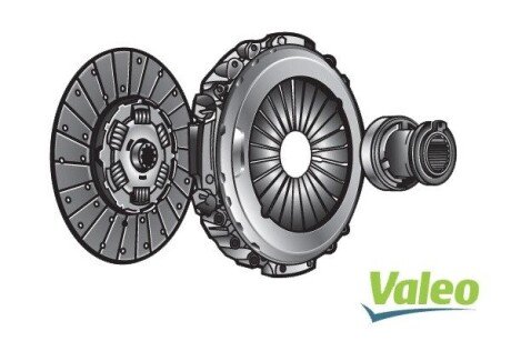 Зчеплення Комплектне (Zc2054/zc0072+Zc0615+Zc0024) Man Tgs/tgx 2006-2021 Ø430Mm Z-10N Valeo 827502