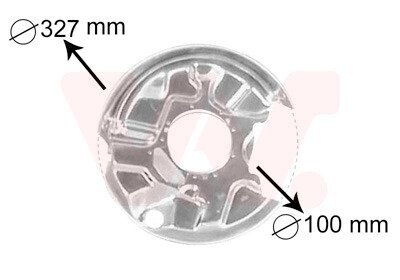 Захист гальмівного диску Van Wezel 3024373