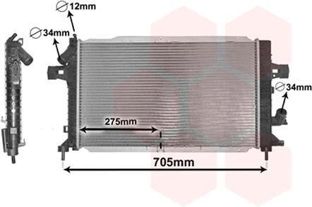 Автозапчастина Van Wezel 37002383