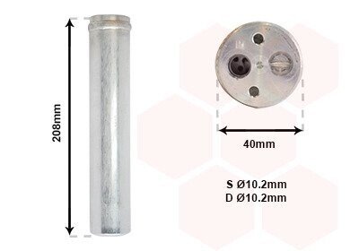 Осушитель, кондиционер Van Wezel 5200D094