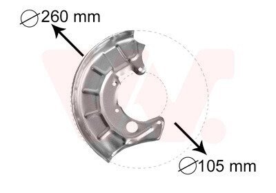 Автозапчастина Van Wezel 5880372