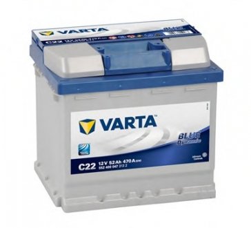Стартерна батарея (акумулятор) VARTA 5524000473132 (фото 1)