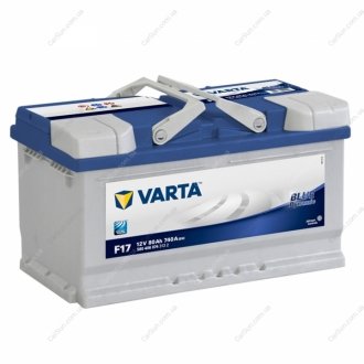 Автомобільний акумулятор BERGA Power Block Єв 80 Ач - VARTA 580.406.074 (фото 1)