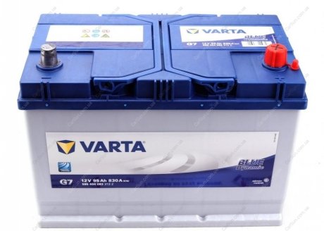 Аккумуляторная батарея - (ME8U2J10655DA / 5600TG / 5600SR) VARTA 595404083 3132 (фото 1)