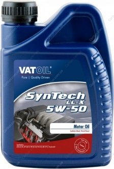 Моторна олія SYNTECH LL-X 5W-50 1л - VATOIL 50397