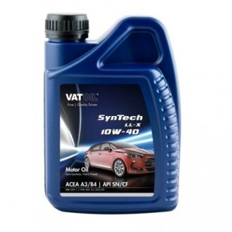 Моторна олія SYNTECH LL-X 10W40 1л - VATOIL 50648