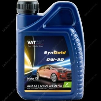 Моторна олія SYNGOLD 0W-20 1л - VATOIL 50730 (фото 1)