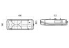 Lampa tyЕ‚ L LC8 (24V, z podЕ›wietleniem tablicy, obrysowe boczne, zЕ‚Д…cze: Rear AMP 7PIN Bayonet) pasuje do: SCANIA P,G,R,T 07.13- VIGNAL SYSTEMS 155080 (фото 2)