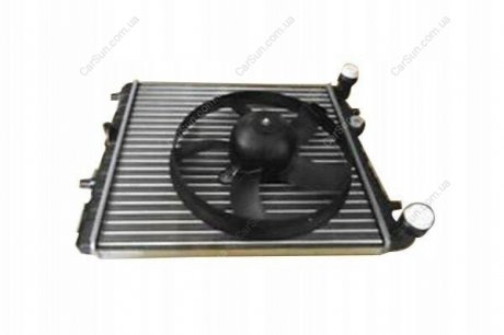 Радиатор охлаждения двигателя - (6Q0959455E / 6Q0959455AF / 6Q0121417) VIKA 11210140801 (фото 1)