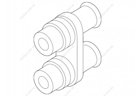 Муфта системы охлаждения Skoda Superb (15-)/VW GOLF(13-20),Passat (15-)/Seat Leo VIKA 11221781801 (фото 1)