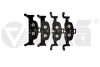 Brake pads; front; without wire VIKA 66981695701 (фото 1)