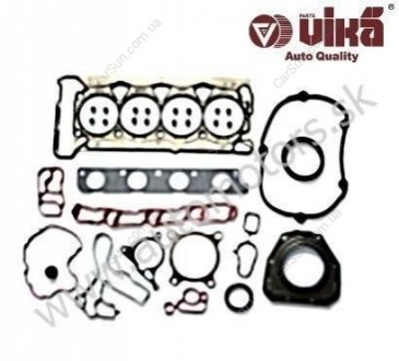 Комплект прокладок двигуна VW Golf (04-09),Passat (06-11)/Audi A4 (08-15),TT (06-14) vika VIKA K11771901