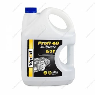 Антифриз G11 Profi 40 (синий), 5L Vipoil 701399