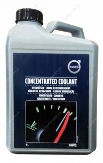 Антифриз-концентрат Concentrated Coolant, 4л. зелений VOLVO 31439721