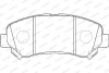 Комплект тормозных колодок, дисковый тормоз - (D1060JD00A / D1M60JE00A / D1M609N00A) WAGNER WBP24632A (фото 1)