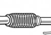 Труба вихлопного газу WALKER 10534 (фото 1)