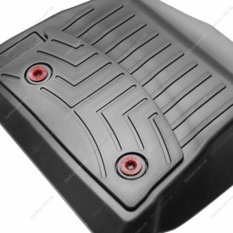 К/с Lexus LS 460 2006-2012 з бортиком чорні, задні SHORT Weathertech 442072