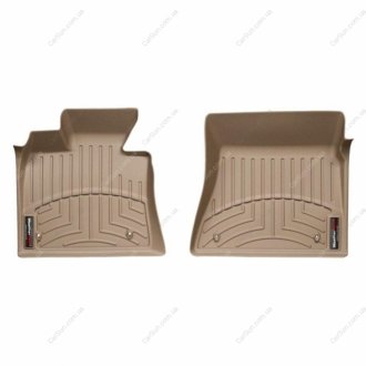 К/с BMW X5/X6 2007- з бортиком, передні, бежеві Weathertech 450951