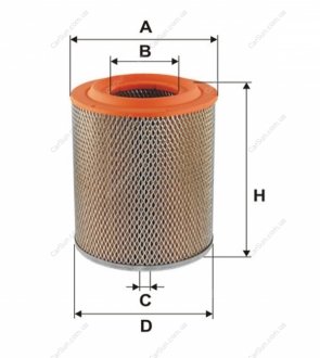 Фильтр воздушный ГАЗ-3110 (низкий) с дном WIX FILTERS WA9716