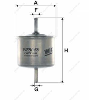 Фильтр топливный (PP 865) WIX FILTERS WF8069 (фото 1)