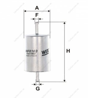 Фильтр топливный в сборе WIX FILTERS WF8103 (фото 1)