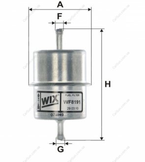 Автозапчастина WIX FILTERS WF8191 (фото 1)