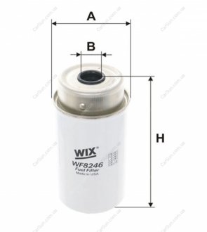 Фильтр топливный (PP 848/2) WIX FILTERS WF8246 (фото 1)