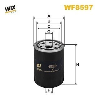 ФІЛЬТР ПАЛИВА WIX FILTERS WF8597