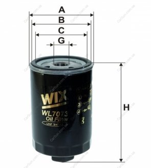 Фильтр масла WIX FILTERS WL7073 (фото 1)
