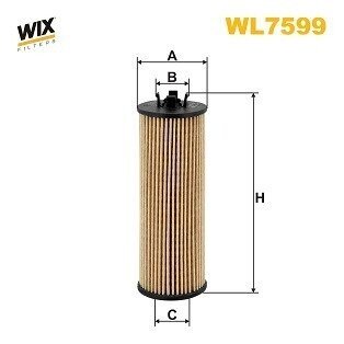 ФІЛЬТР ОЛИВИ WIX FILTERS WL7599